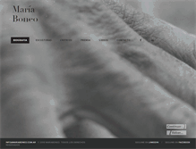 Tablet Screenshot of mariaboneo.com